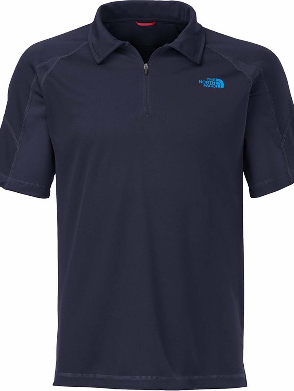 The North Face Men's Short-Sleeve Half-Zip Polo - Navy Large